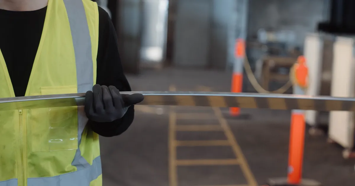 Powder coated metal panels for gate and fence applications